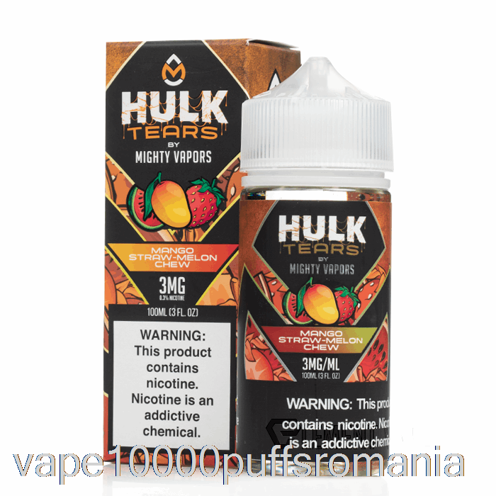 Vape Romania Mango Paie Pepene Galben - Lacrimi Hulk - 100ml 0mg